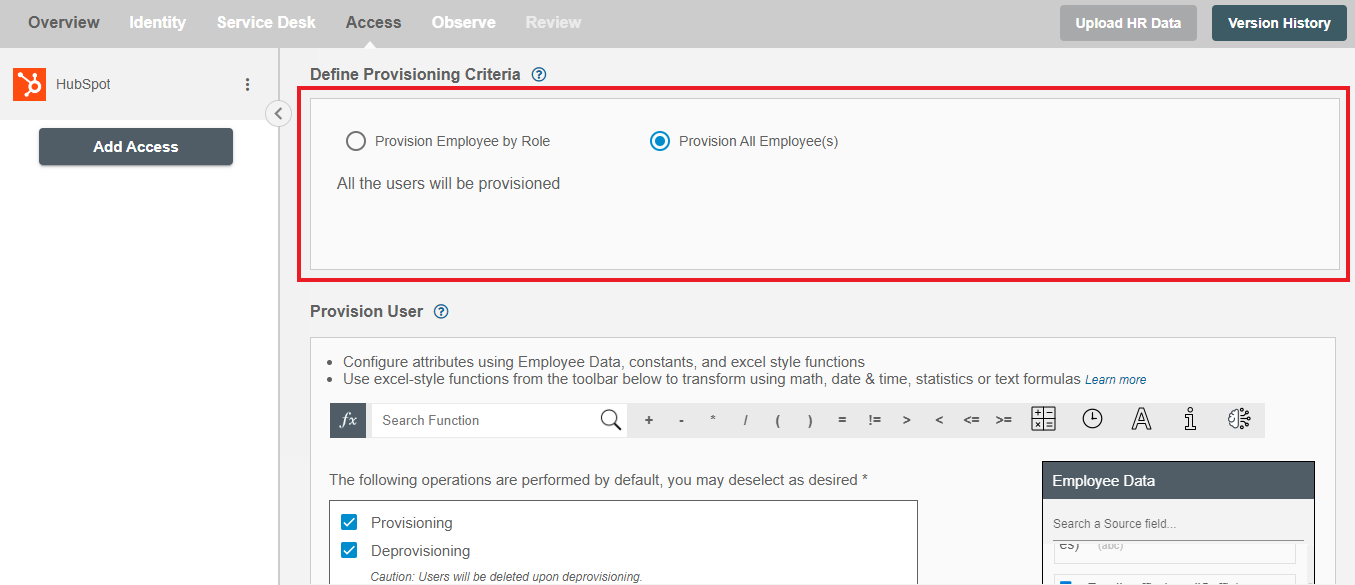 HubSpot Process All Employees