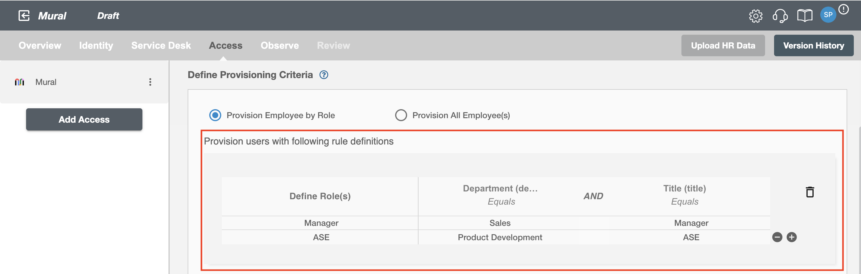 Role definition(s) for Mural on Hire2Retire