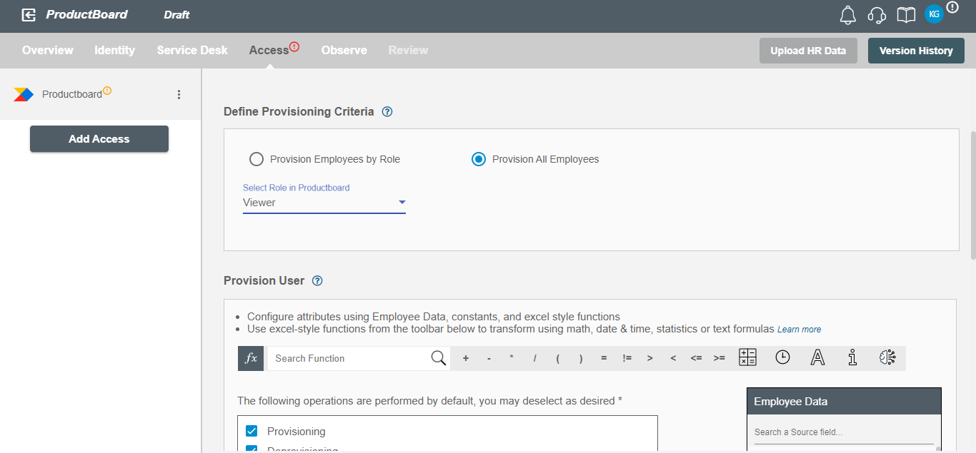 ProductBoard Process All Employees