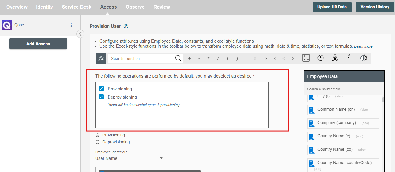 Qase Form Operations