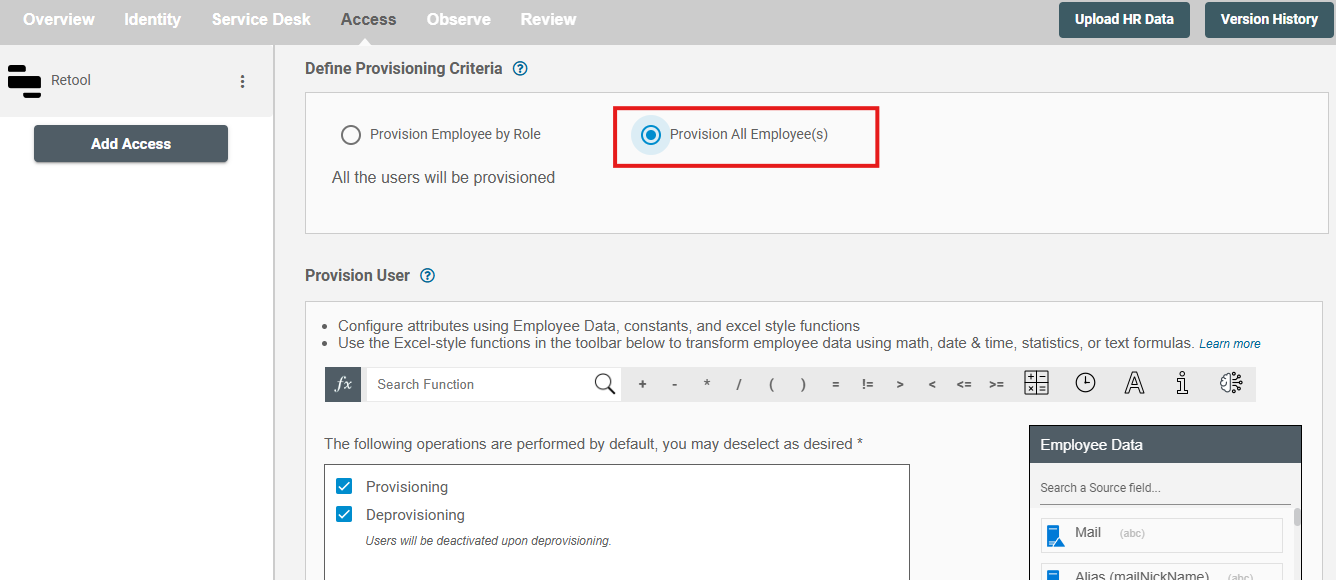 Retool ScimManager Process All Employees