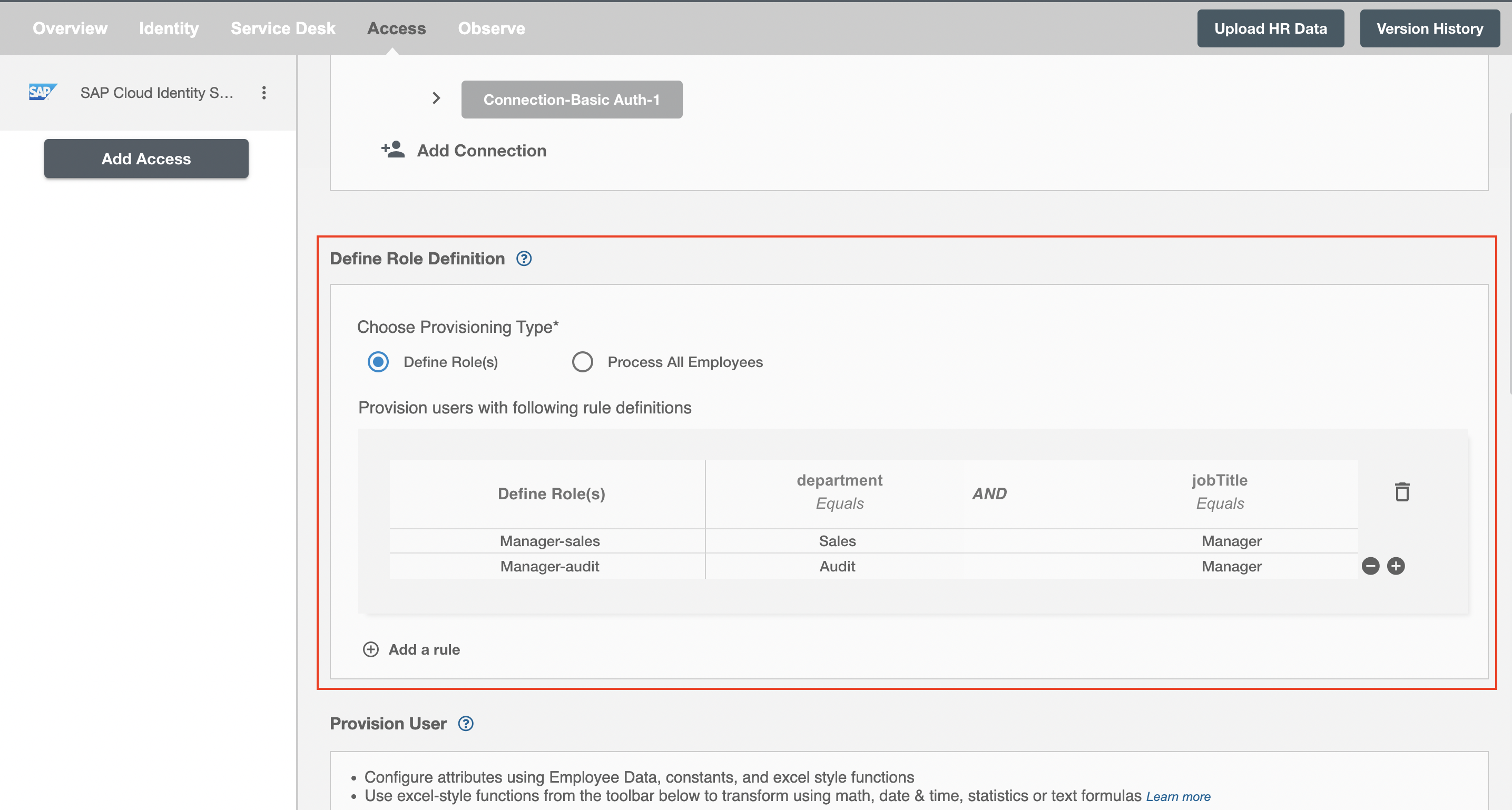 SAP Cloud Identity Services ScimManager Table1