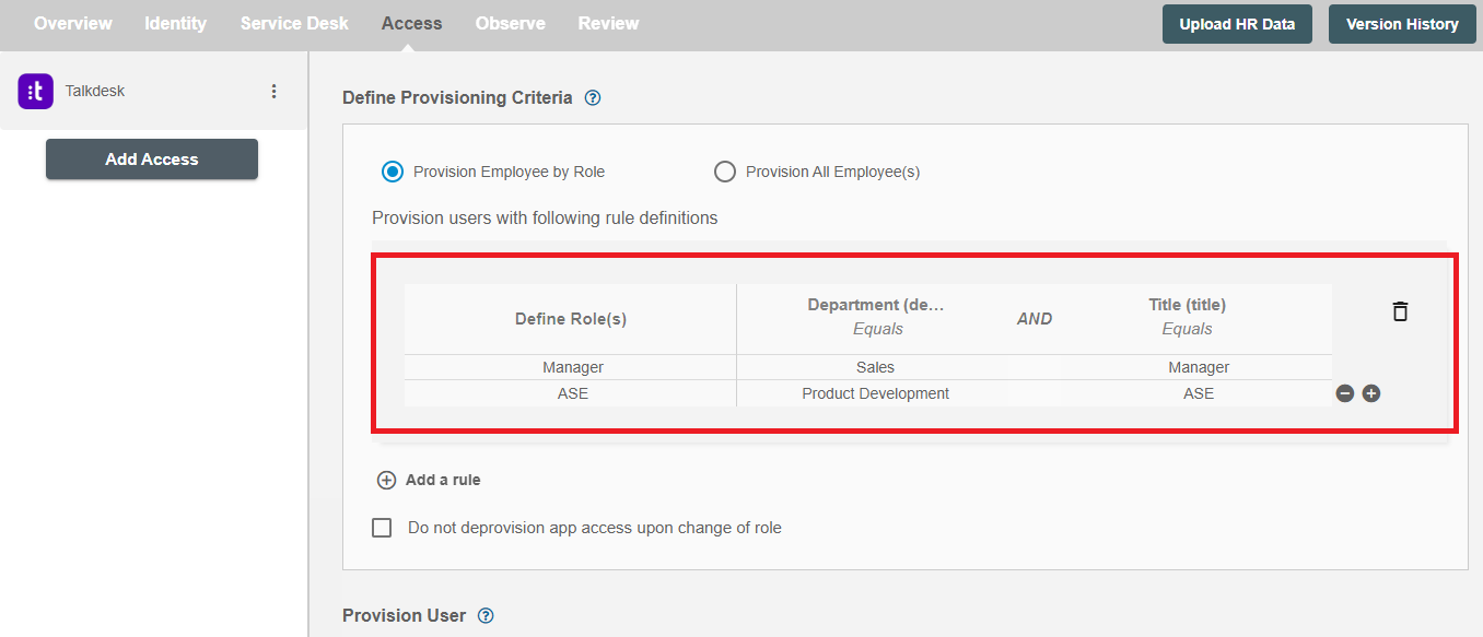 Talkdesk ScimManager Table1