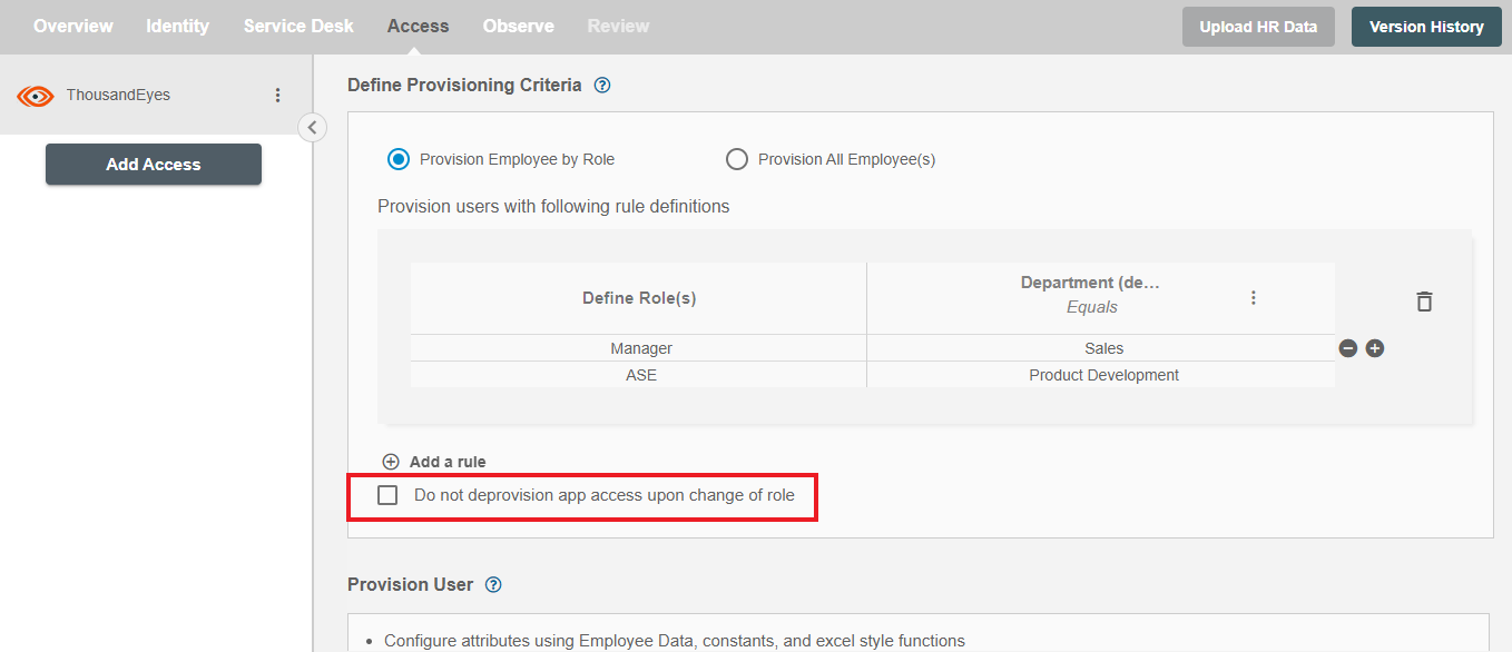 ThousandEyes ScimManager checkbox