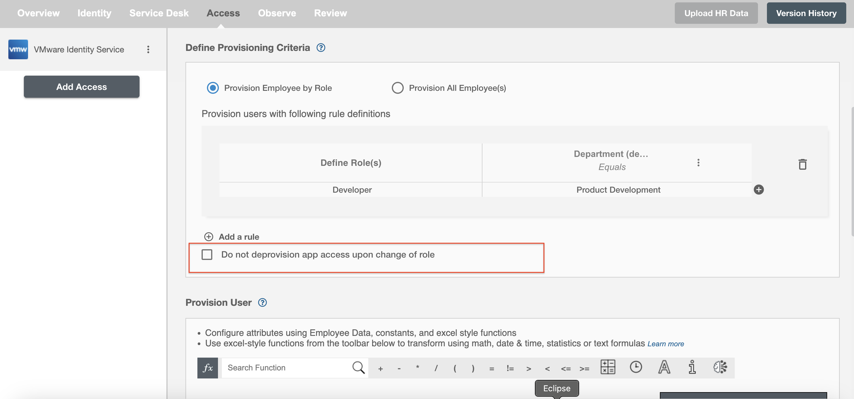 ServiceNow ScimManager checkbox