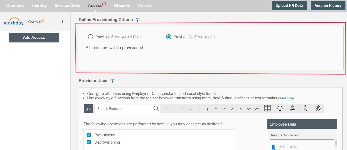 Workday Process All Employees